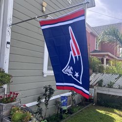 New England Patriots Flag Size 3ftx5ft 