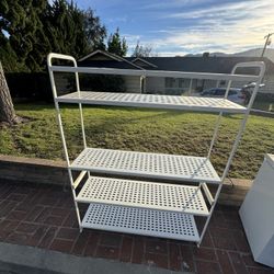  FREE White Metal shelf 