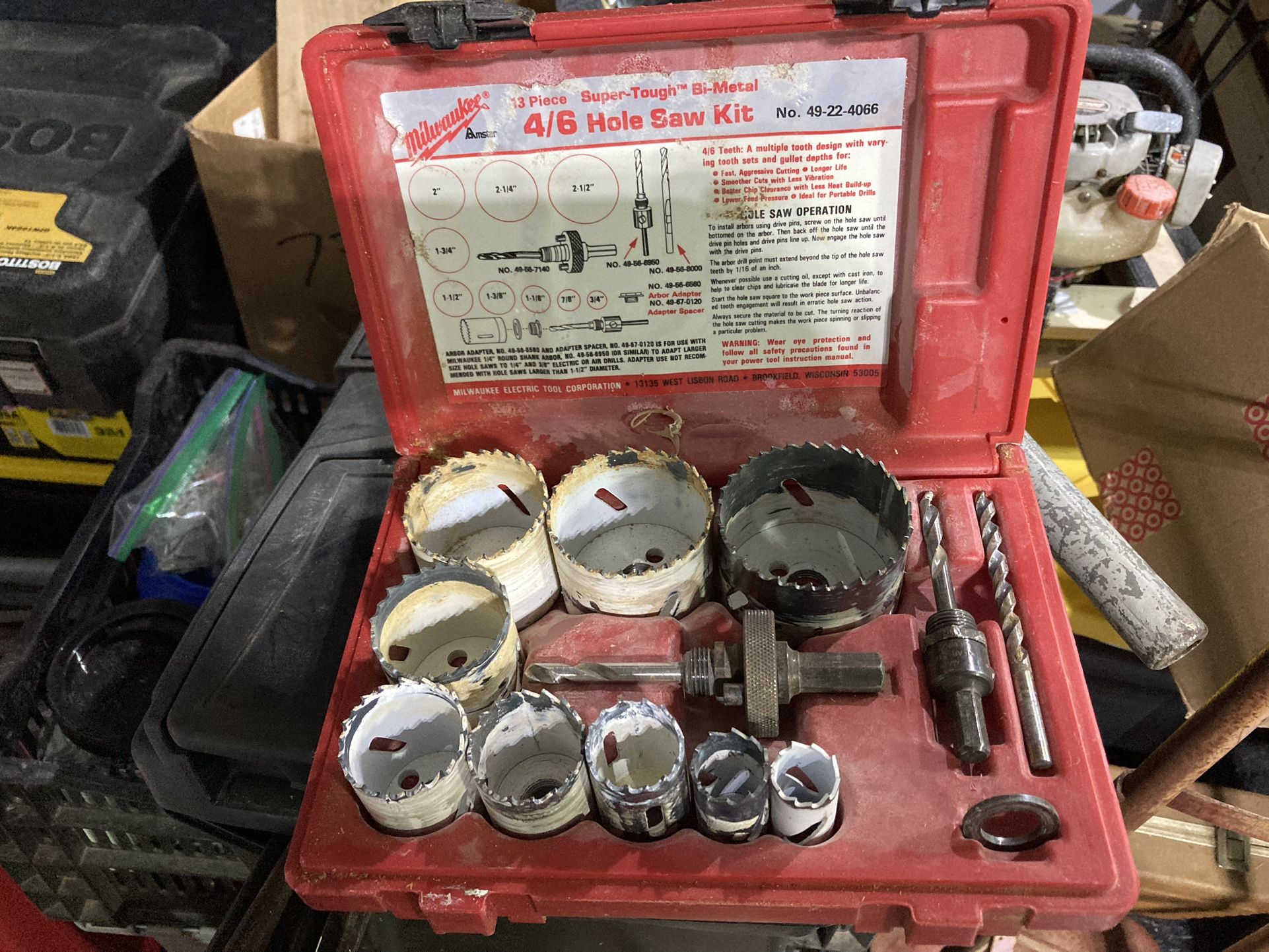 Milwaukee Hole Saw Set