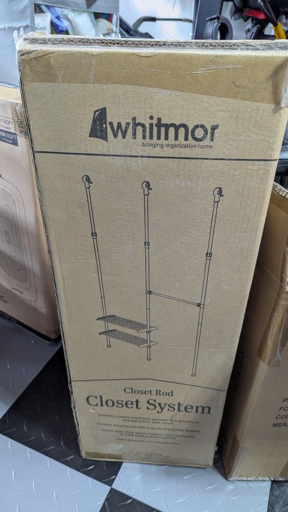 Closet System (1 New And 2 Used)