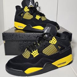 Nike Air Jordan 4 Retro Thunder Authentic 