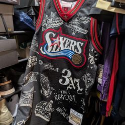 Allen Iverson Jersey Mens Size SM