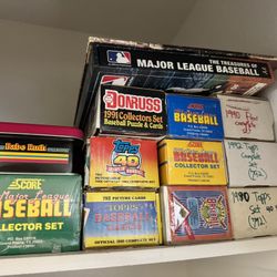 Baseball Cards Collection From The Mid 79’s To 2018