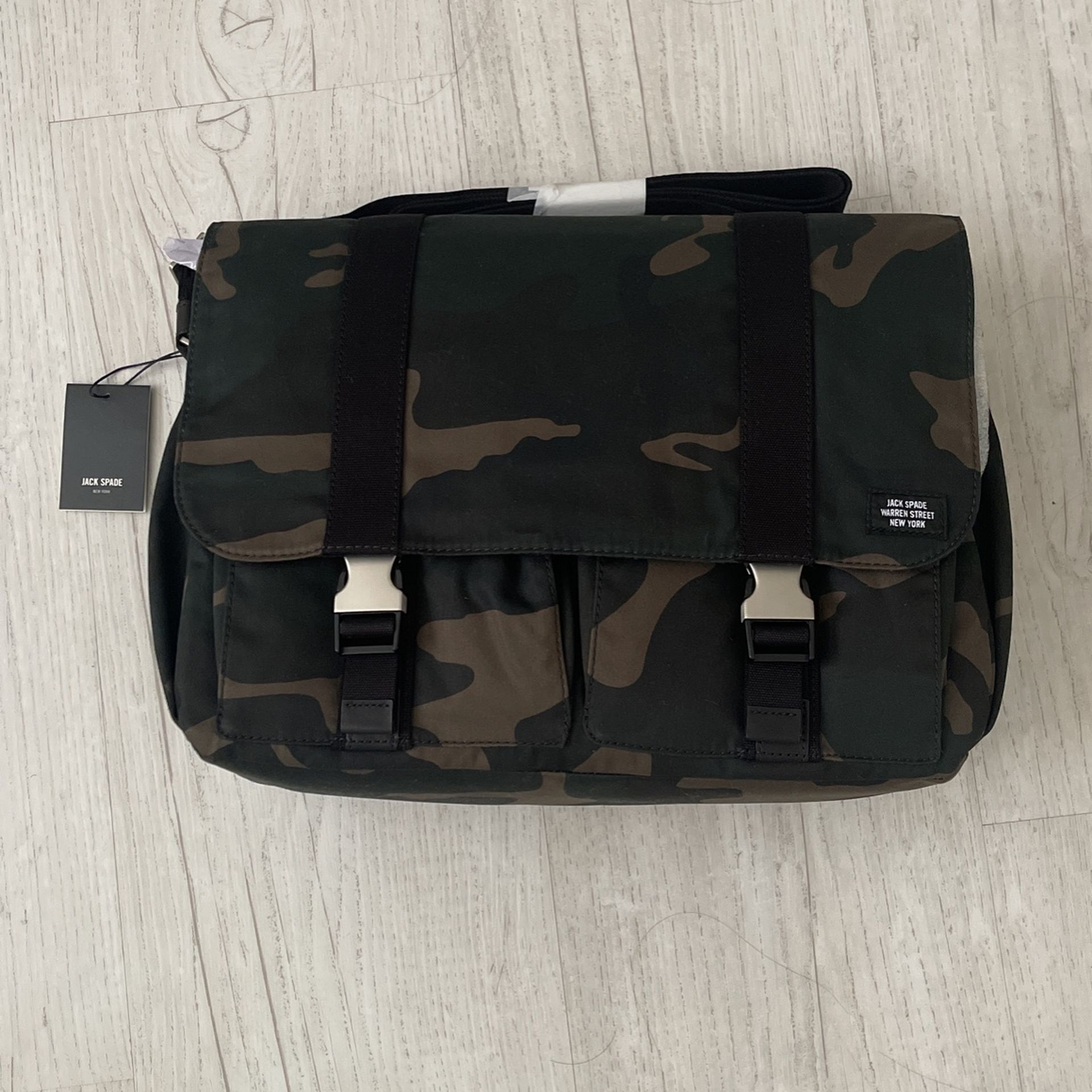 Jack Spade Waxwear Dad Diaper Bag