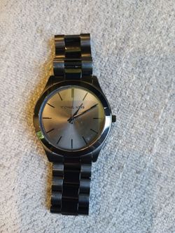 All black Men's Michael Kors watch