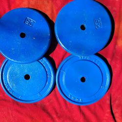 1" HOLE  100LBs. 
4-25s.  
11525 S HALSTED DUNKIN DONUTS/
7111.S WESTERN WALGREENS 
75$  CASH ONLY AS IS