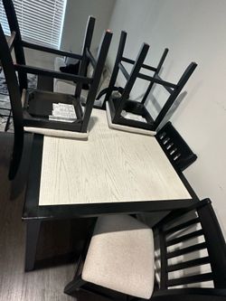 Kitchen table and chairs