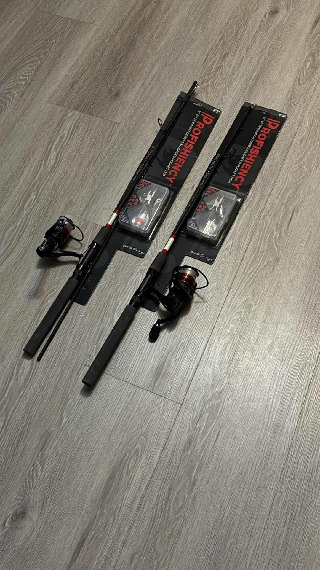 Pair Of Fishing Poles “Brand New”