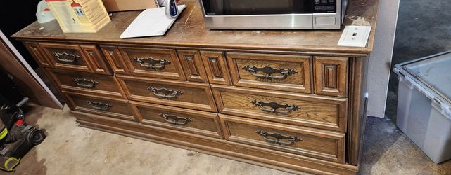 Free wood dresser