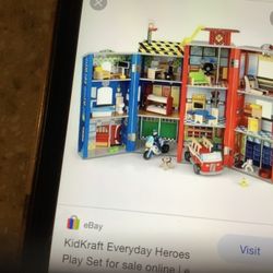 Kid Kraft Everyday Her so Set All Wood New Condition 