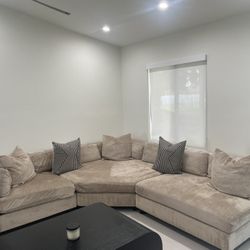 Luxe Modular Sectional – $500 (Must Sell in 12 Hrs!)