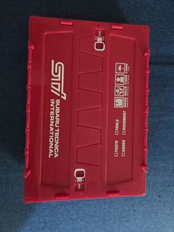 Subaru STI Collapsible  Cherry Blossom Box JDM