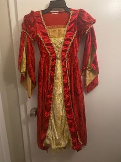 Girls velvet costume