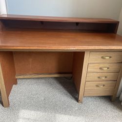 Vintage Wood Desk
