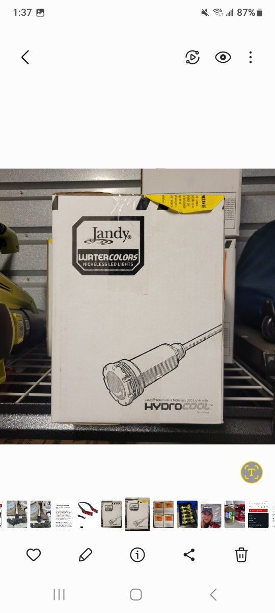 Jandy Nicheless Lights