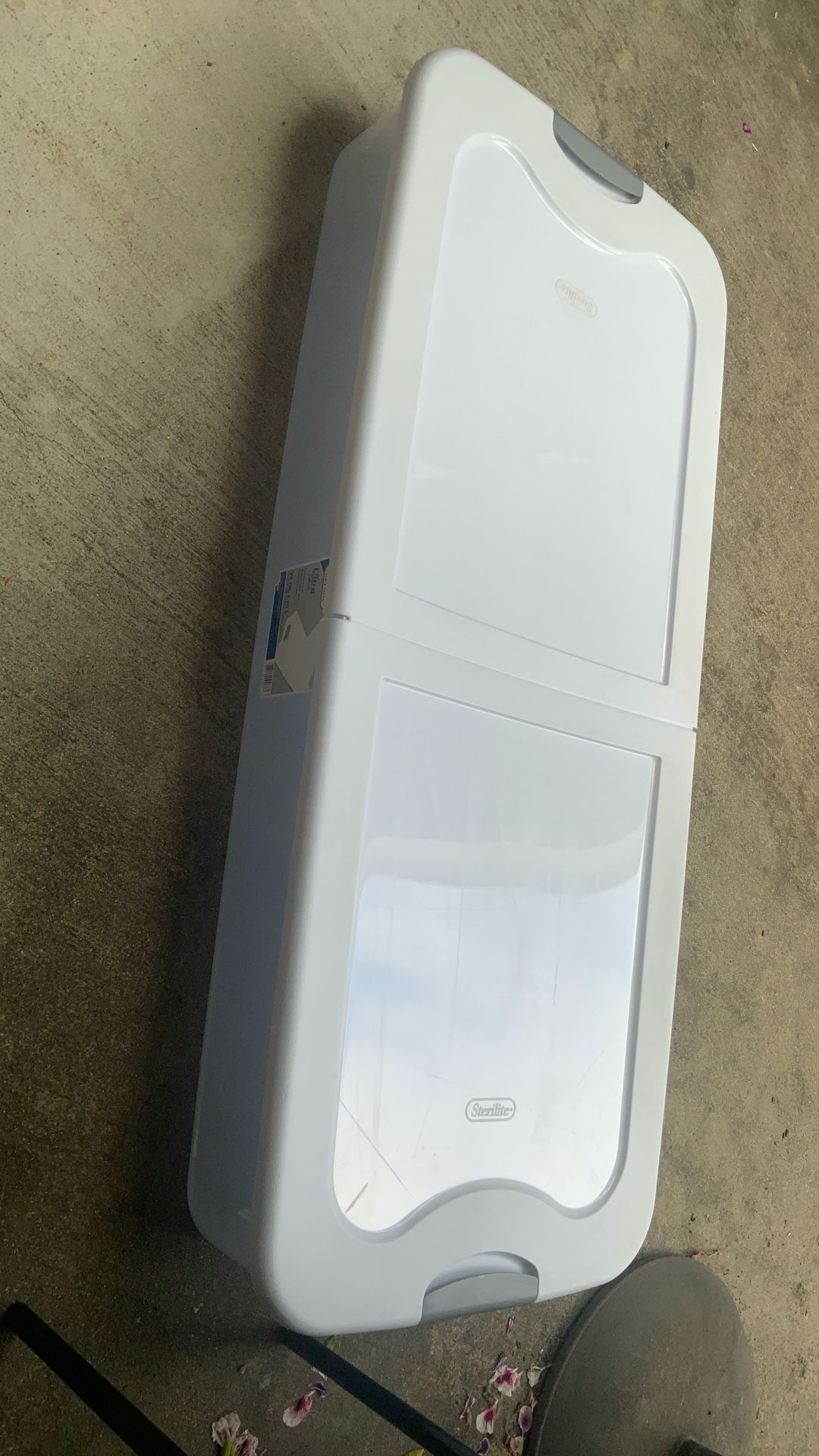 Long Container Storage Bin For Under The Bed, Or In Your Closet