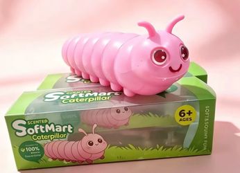 Jumbo SoftMart Scented Pink Caterpillar