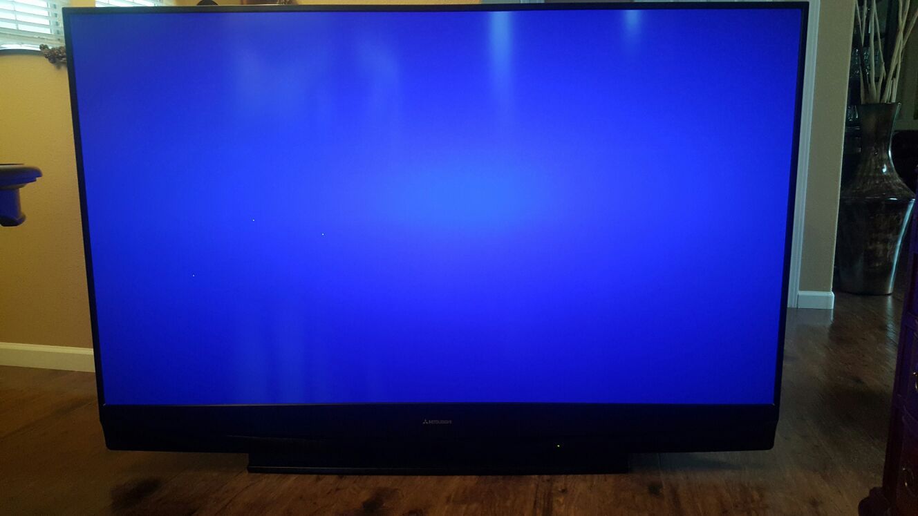 Mitsubishi plasma TV 73 inch