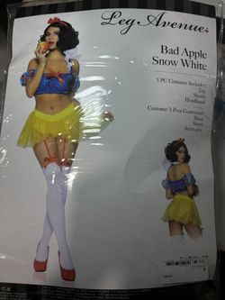 Rave wonderland snow white costume