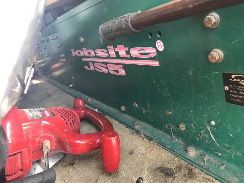 Js5 jobsite gutter machine
