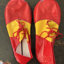 Clown Shoes Halloween Vintage 