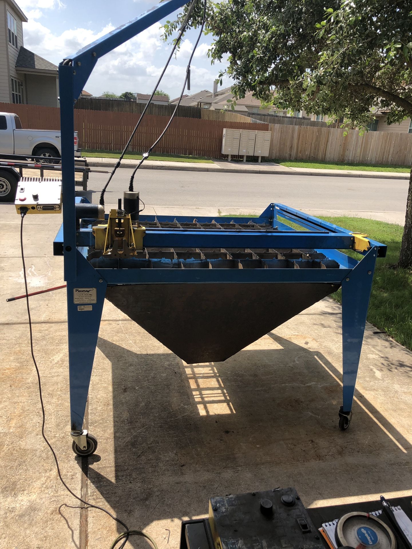 4x4 PLASMACAM cnc plasma table. for Sale in Saint Hedwig, TX OfferUp
