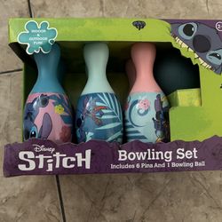 Stitch Bowling Set