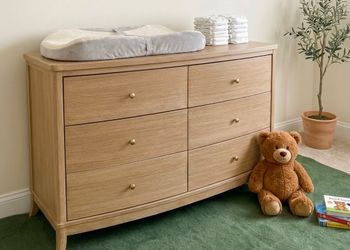 POTTERY BARN INSPIRED 6 LARGE DRAWERS DRESSER/NURSERY/ REFINISHED