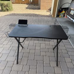Modern Gaming Desk w/ Accessories  Great Condition