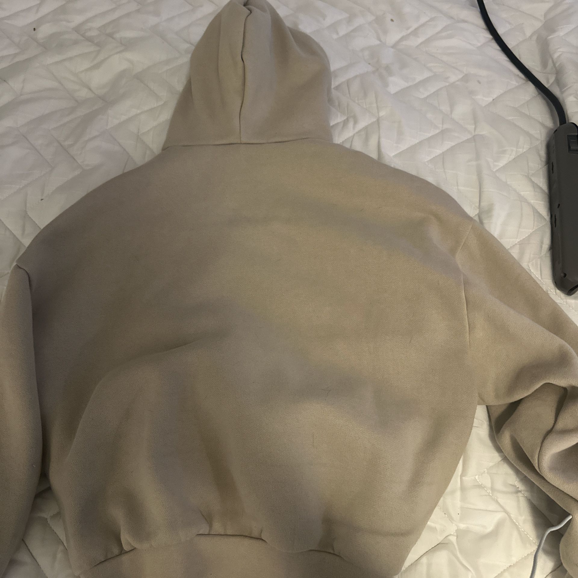 Essential Cream Hoodie