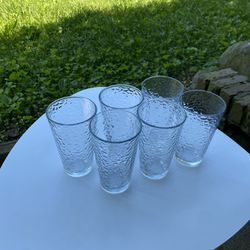 Set of 6 Libbey 16oz Drinking Glasses 