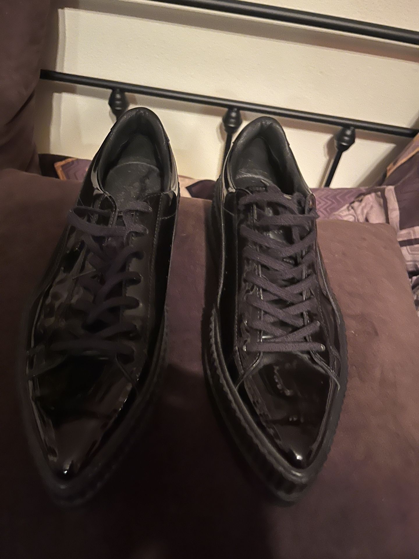 Black Puma Men’s Platforms 