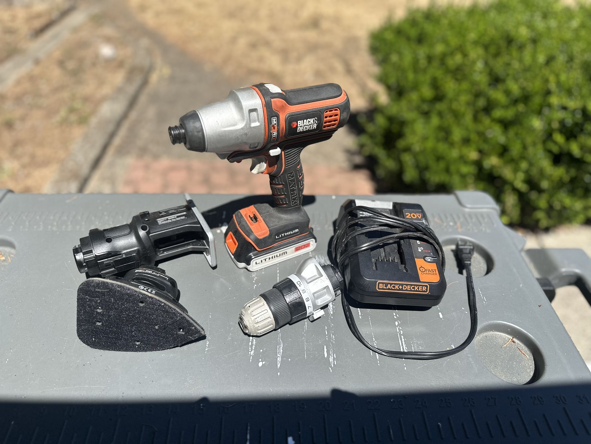 Black & Decker Matrix - Drill + Attachments