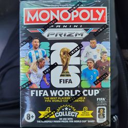 Monopoly panini prizm world cup sealed box
