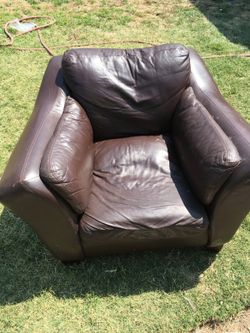All Leather Sofa