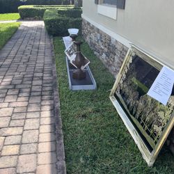 Wall Mirror With Scenery 