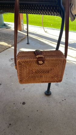 Rattan Purse