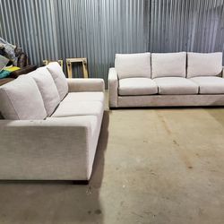 Havertys Deep Seated Sofa Set