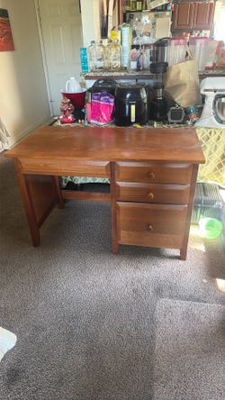 Sturdy Wooden Desk
