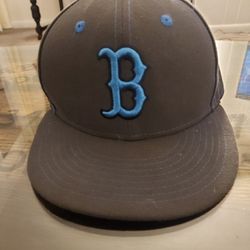 New ERA 59FIFTY BOSTON REDSOX FITTED HAT 7 1/8