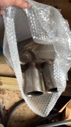Exhaust 2021 Subaru sti factory