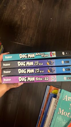 Dog man hardcover books