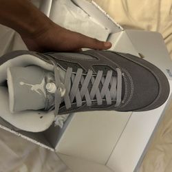 Jordan 5 Wolf Gray