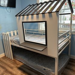 Twin Kids Bed 