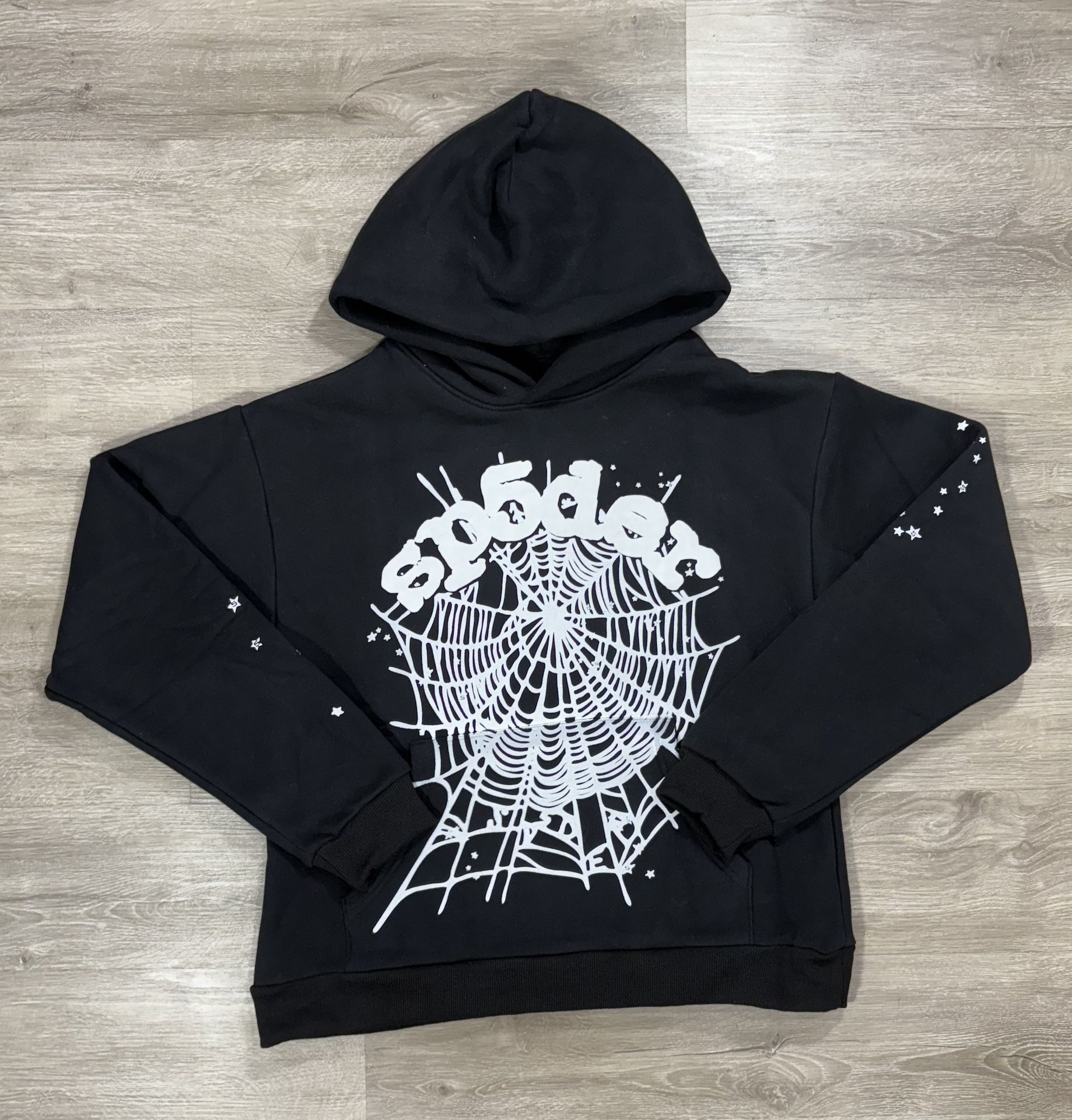OG Black And White Spider Hoodie