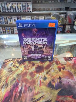 Agents of Mayhem Sony PlayStation 4 PS4 Video Game