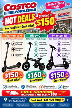 Costco wholesale warehouse, big sale