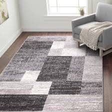 ๐ WORLD RUG GALLERY MODERN BOXES AREA RUG โ 5โ3โ x 7โ3โ