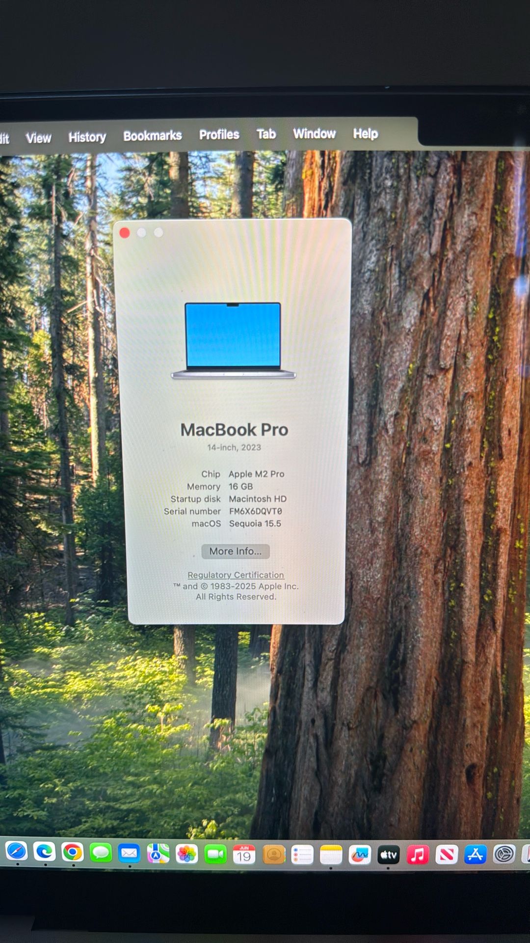 MacBook Pro M2 Pro Chip