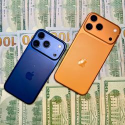 iPhone 17 Pro Orange and Blue